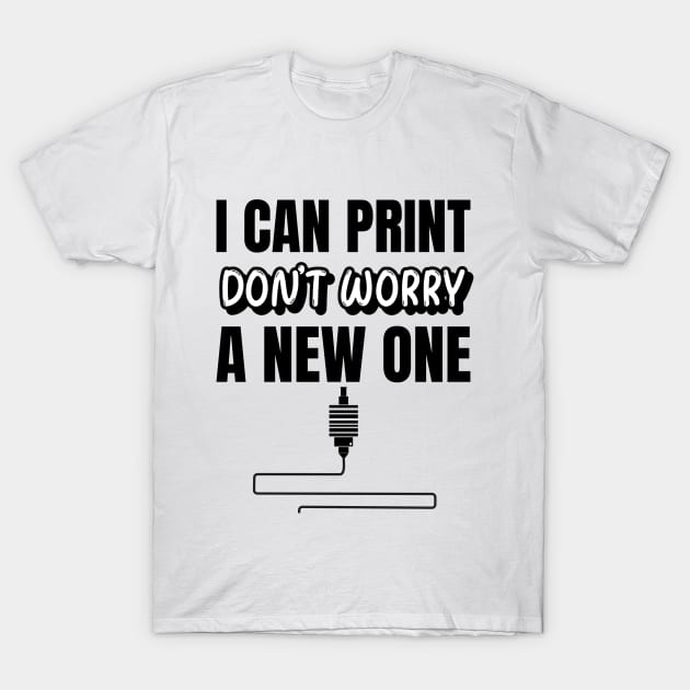 3D Printing - 3D Lover T-Shirt by inkonfiremx